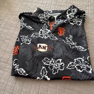 Reyn Spooner San Francisco Giants  Polo Shirt genuine merch size large polo